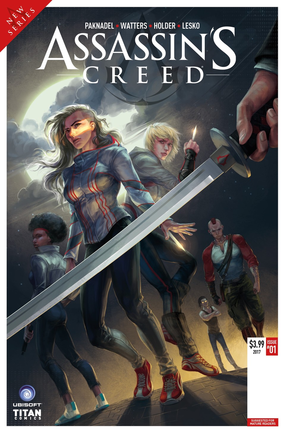 Das Cover zum kommenden Assassin's Creed Comic.