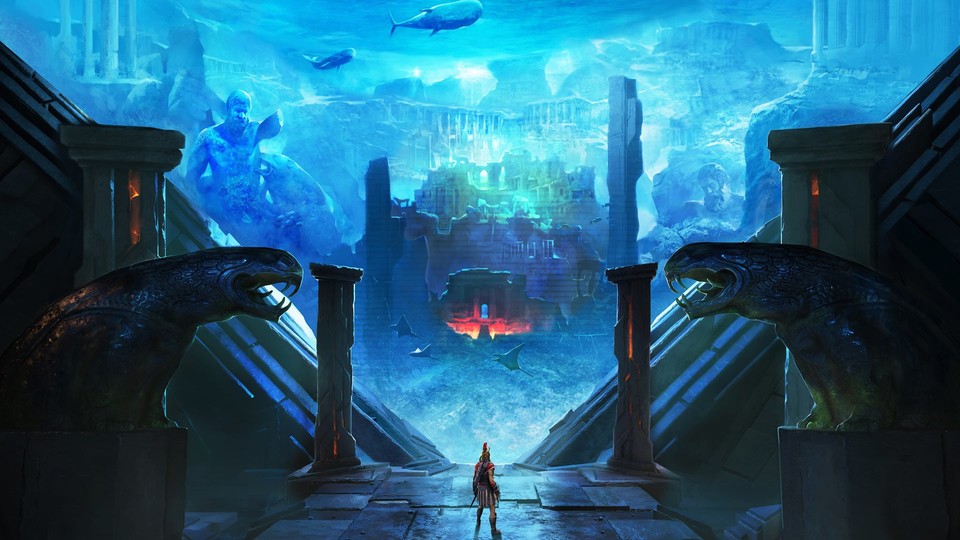 Im zweiten Odyssey-DLC Das Schicksal von Atlantis lernt ihr die Erste Zivilisation kennen.