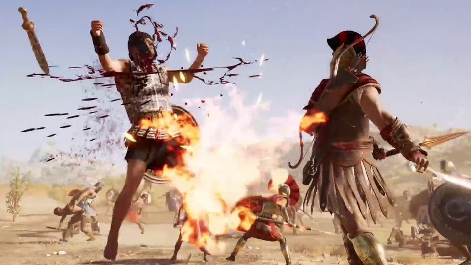 Assassins Creed: Odyssey - Trailer zeigt einige der über 30 neuen, ausbaubaren Kampffähigkeiten