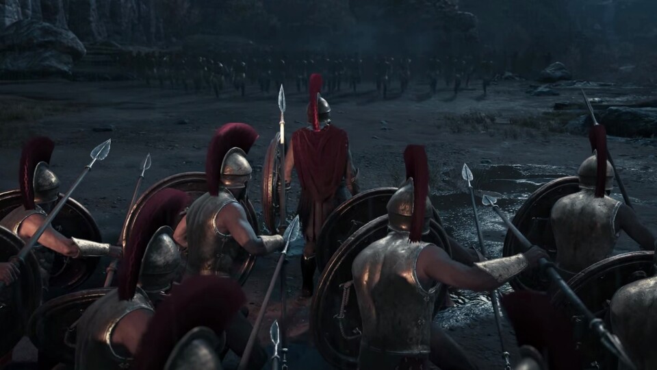 Assassin's Creed: Odyssey beginnt laut und dreckig.