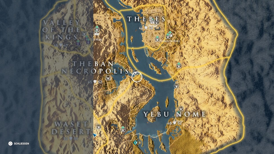 Theben ist rund doppelt so groß wie die Sinai-Halbinsel. Und um einiges abwechslungsreicher.