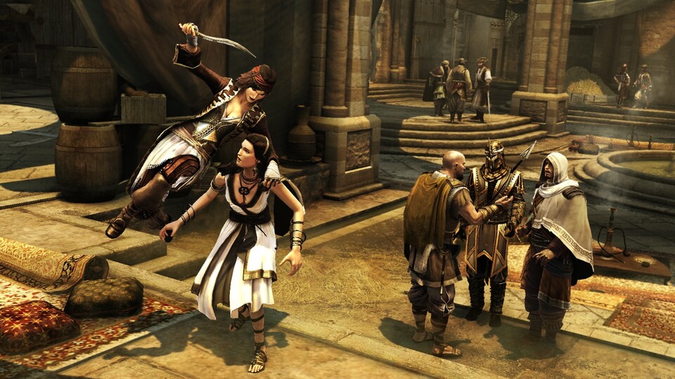 Screenshot aus dem Vorfahren-DLC von Assassin's Creed: Revelations