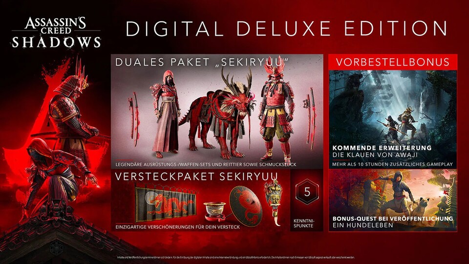 Fans der Meuchelmörderreihe kommen mit der Digital Deluxe Edition voll auf ihre Kosten.