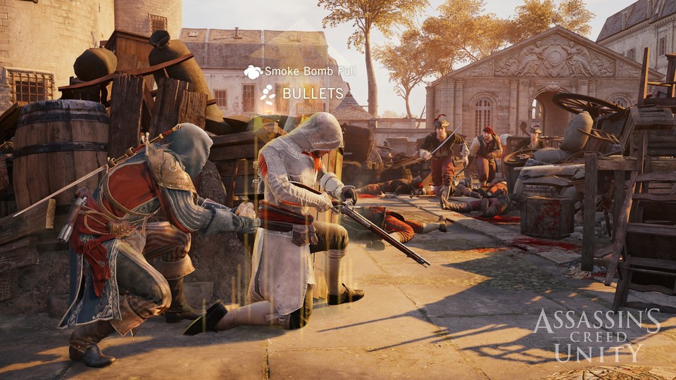 Eine Wii-U-Version von Assassin's Creed Unity war laut Ubisoft Montreal aus technischen Gründen nicht auf einem akzeptablen Niveau nicht zu realisieren.