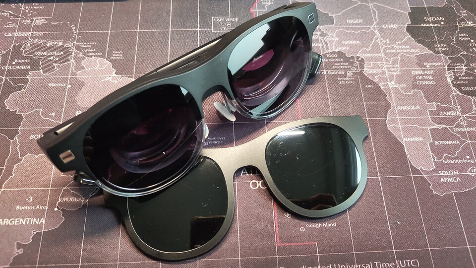 Die Asus AirVision M1. Mein Test zu dieser Brille ist weiter unten verlinkt.