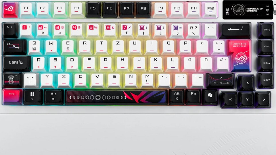 Das Design der Tastatur ist ebenso edel wie die verbaute Hardware.
