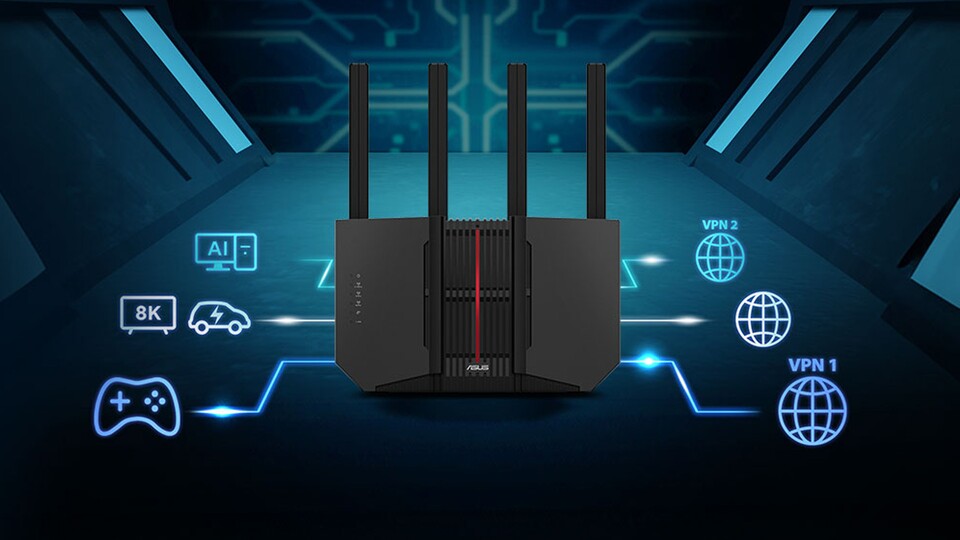Dieser Router hat es in sich: Tri-Band-WLAN mit 6-GHz-Band sorgt für maximale Geschwindigkeit in eurem Heimnetzwerk