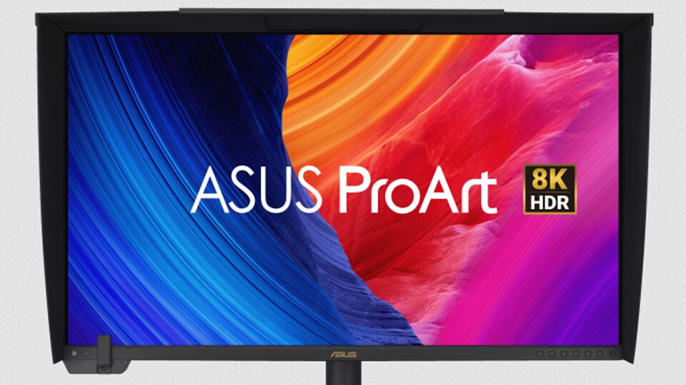 Dieser Monitor selbst ist bereits ein Kunstwerk!