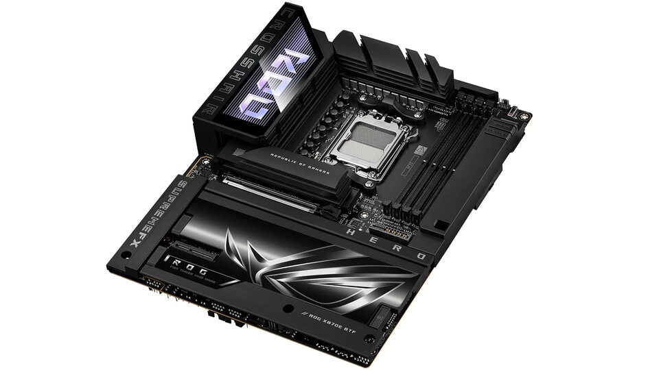 Das »ROG Crosshair X870E Apex« ist ein Traum für Overclocking-Fans und bietet dank PCIe 5.0 und WiFi 7 eine optimale Basis für die Zukunft.