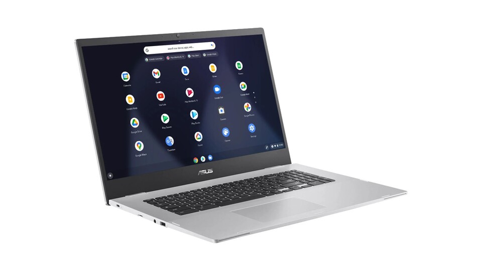 Das ASUS CX1700 Chromebook mit dem großen 17,3-Zoll-Display kostet im Angebot bei MediaMarkt bloß 399,99€.