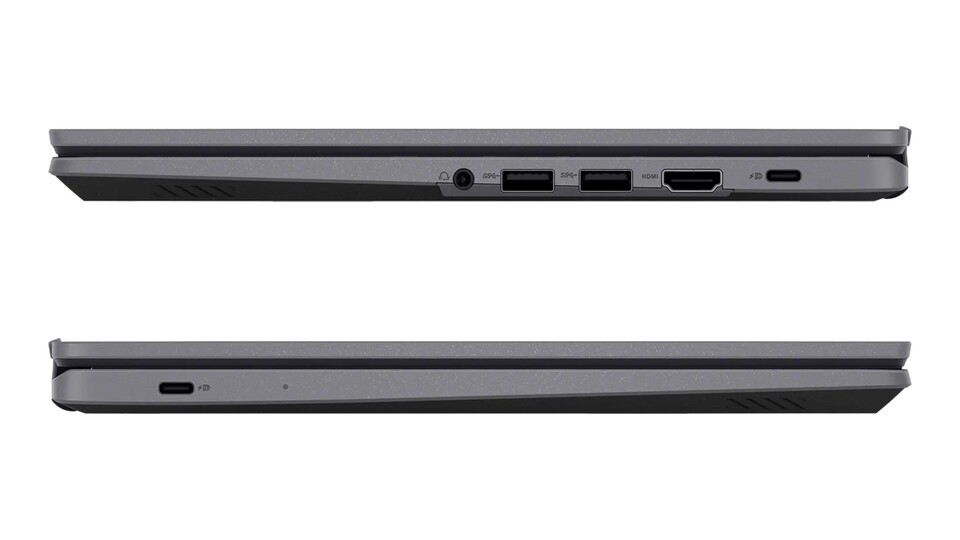 Das Chromebook verfügt über viele nützliche Anschlüsse, sodass ihr keinen extra Adapter für eure Geräte mitschleppen müsst.