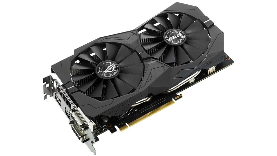 Die Asus GeForce GTX 1050 Ti Strix OC ROG bietet Pascal-Grafikpower zum Einstiegspreis.