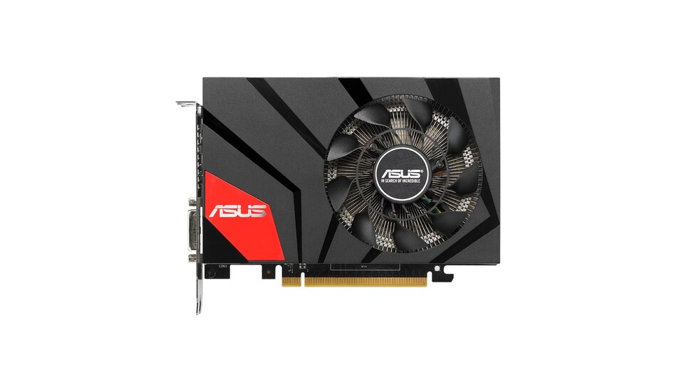 Die Asus Geforce GTX 970 DirectCU Mini ist nur 17 Zentimeter lang.