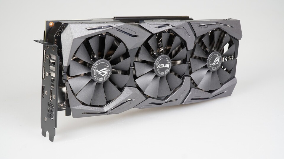 Asus Geforce RTX 2060 ROG Strix OC: Gewohnt hohe Asus-Qualität mit guter Leistung.