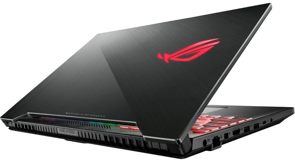 Asus GL504GV-ES047T: Ausgestattet mit aktueller Hardware bietet das Notebook sechs CPU-Kerne und Raytracing-Support.