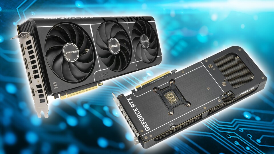 Die Asus Prime RTX 5080 setzt nicht auf RGB und anderen unnötigen Schnickschnack – einer der Gründe, warum sie vergleichsweise so günstig ist.