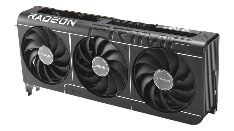 Der AMD Radeon RX 9070 XT sieht man dann doch schon an, dass sie einiges an Leistung auf den Monitor bringen kann. Und das tut sie.