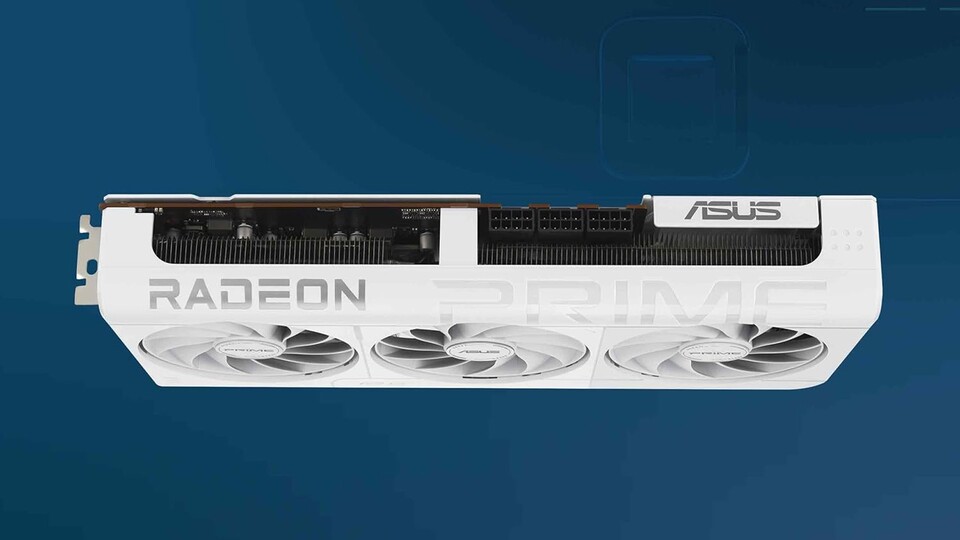 Die Prime Radeon 9070 XT gibts auch in Weiß und sogar ohne die typische White-Build-Tax – besonders für PCs mit Glasfassade und weißer Optik interessant.