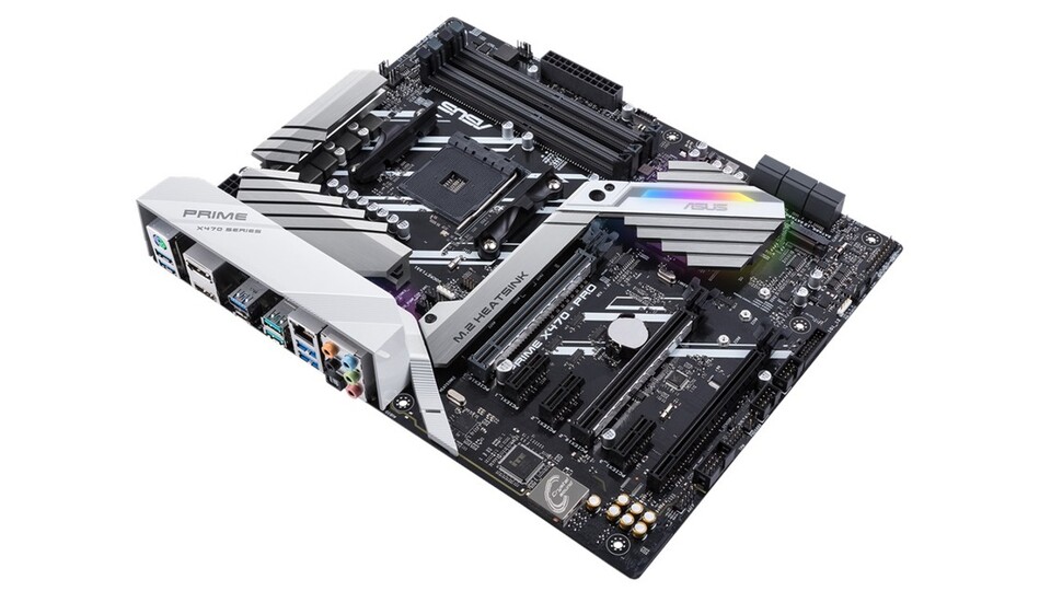 Auf X470-Mainboards wie dem ASUS Prime X470-Pro wird PCIe 4.0 nicht verfügbar sein