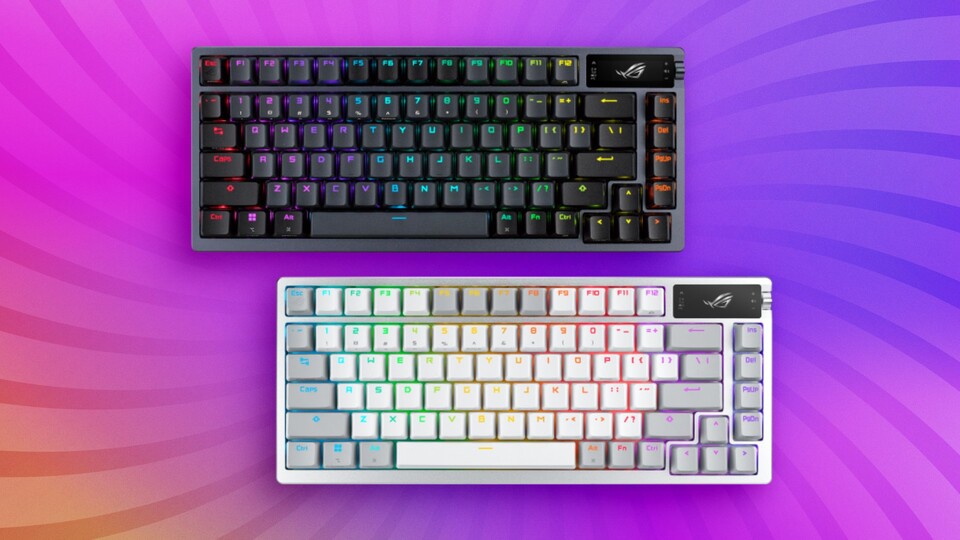 Ein wirklich guter Klassiker und inzwischen günster zu haben: die Asus ROG Azoth. (Bildquelle: Asus) (GS)