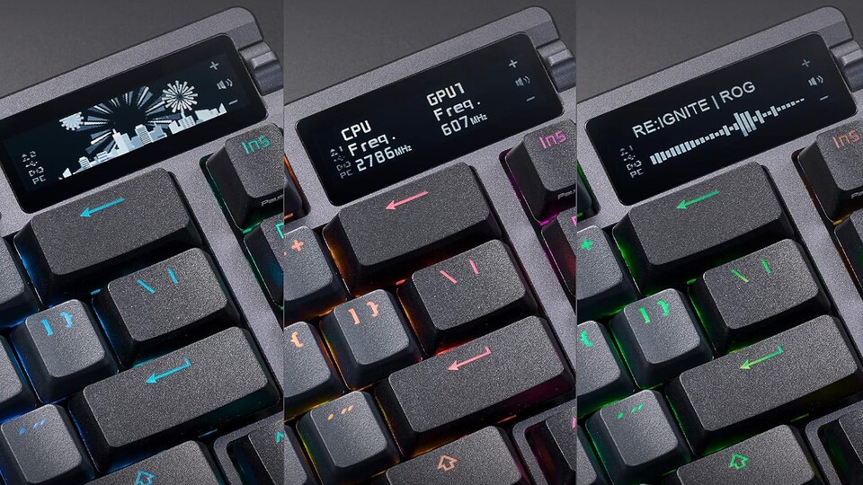 Da wird der zweite Monitor fast schon obsolet: Dank des 2 Zoll großen OLED-Displays habt ihr die wichtigsten Infos zu eurem System immer im Blickfeld!