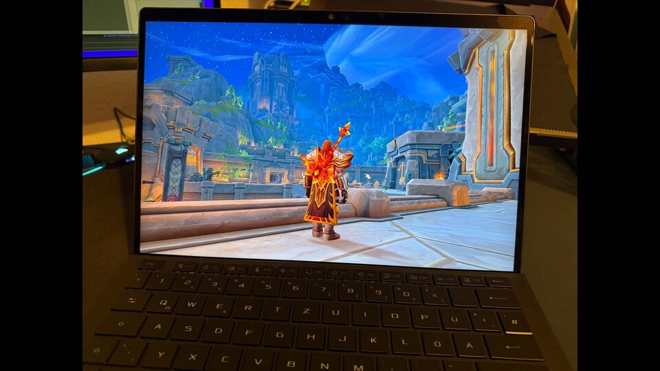 WoW sieht auf dem ASUS ROG Flow Z13 genauso gut aus wie auf meinem Gaming-PC mit AMD Radeon 7900 XTX und AMD Ryzen 5900X.