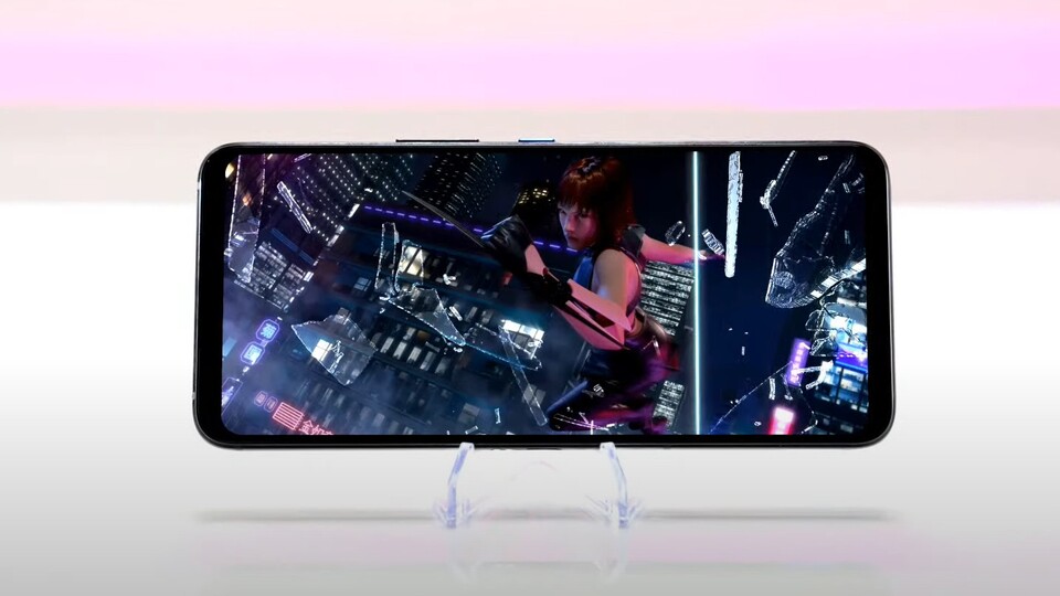 Asus wirbt mit besonders prächtigen Farben, die durch das Samsung AMOLED Display erreicht werden sollen.