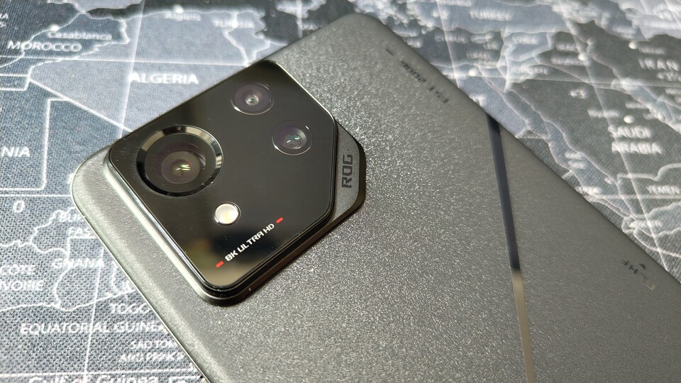 Das Kamerasystem des ROG Phone 8 Pro.