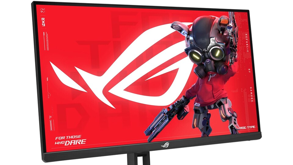 Mit einer Bildwiederholfrequenz von bis zu 255 Hz (OC) sorgt der ASUS ROG Strix dafür, dass ihr in schnellen Shootern keinen Frame mehr verpasst.