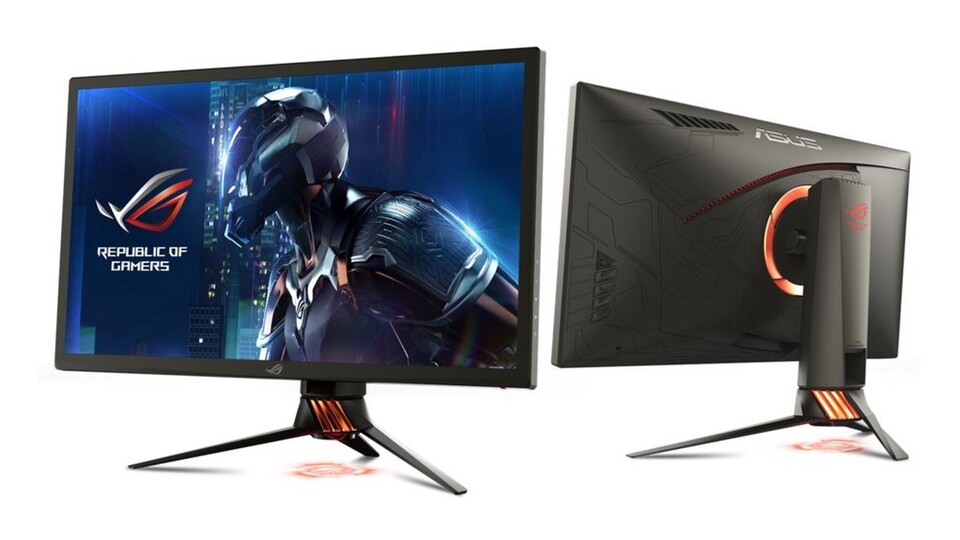 Der Asus ROG Swift PG27UQ bietet alle aktuell relevanten Features wie UHD, 144 Hz, G-Sync und 10 Bit Farbtiefe.