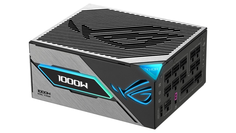 Der 12V-2x6-Anschluss ist Teil der neuen ATX 3.1 Spezifikation und beim ASUS ROG Thor III ebenfalls an Bord.