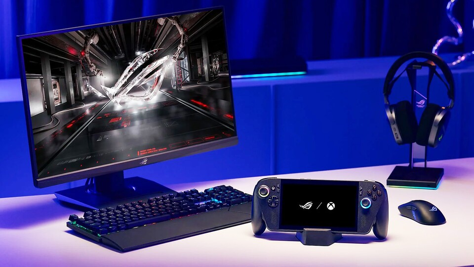 Passt perfekt ins restliche ASUS-Setup: Der neue ROG Xbox Ally X