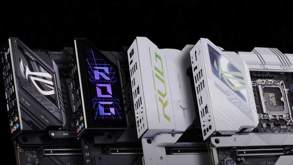 ASUS stellt im Trailer die Z790-Motherboards für Intel-CPUs der 13. und 14. Generation vor.