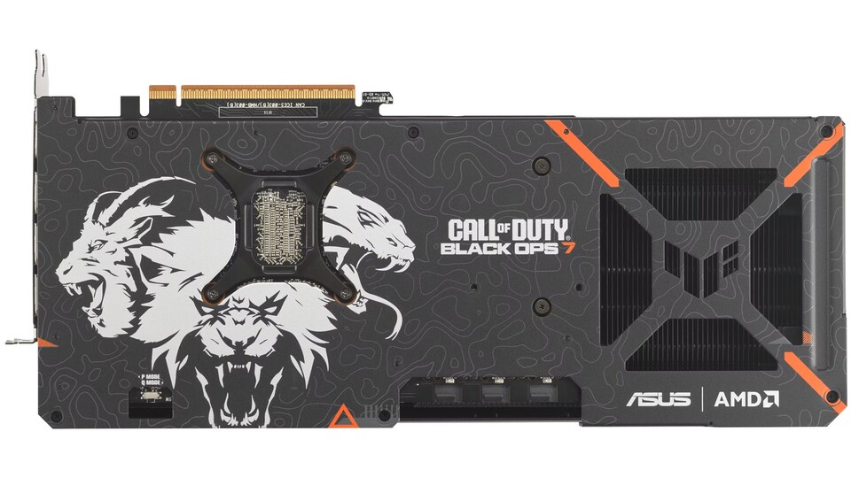 Auch wenn ich eher #TeamBattlefield bin, muss ich sagen, dass das BO7-Design der RX 9070 XT einfach hinreißend schön aussieht!