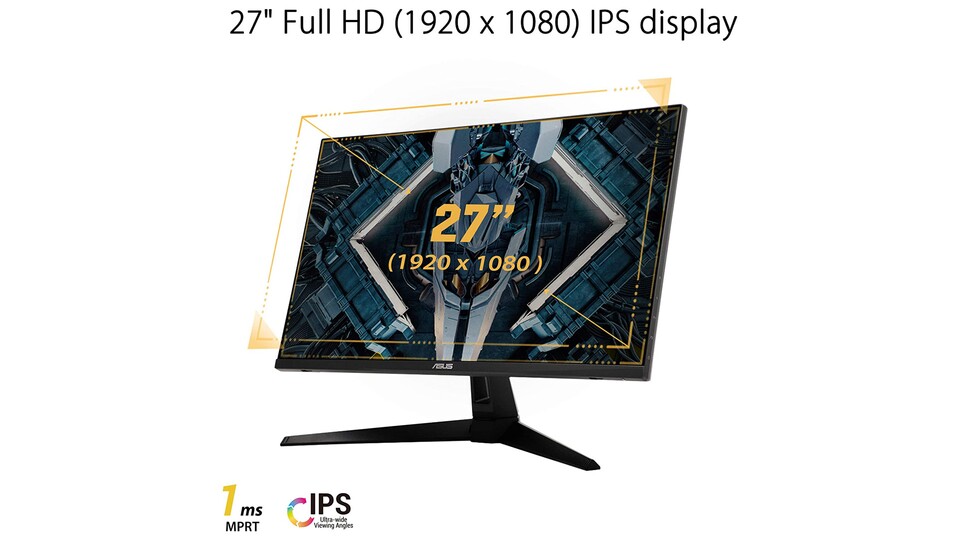 Saturn: ASUS Gaming Monitor mit 27 Zoll, 165 Hz & 1 ms für unter 200€