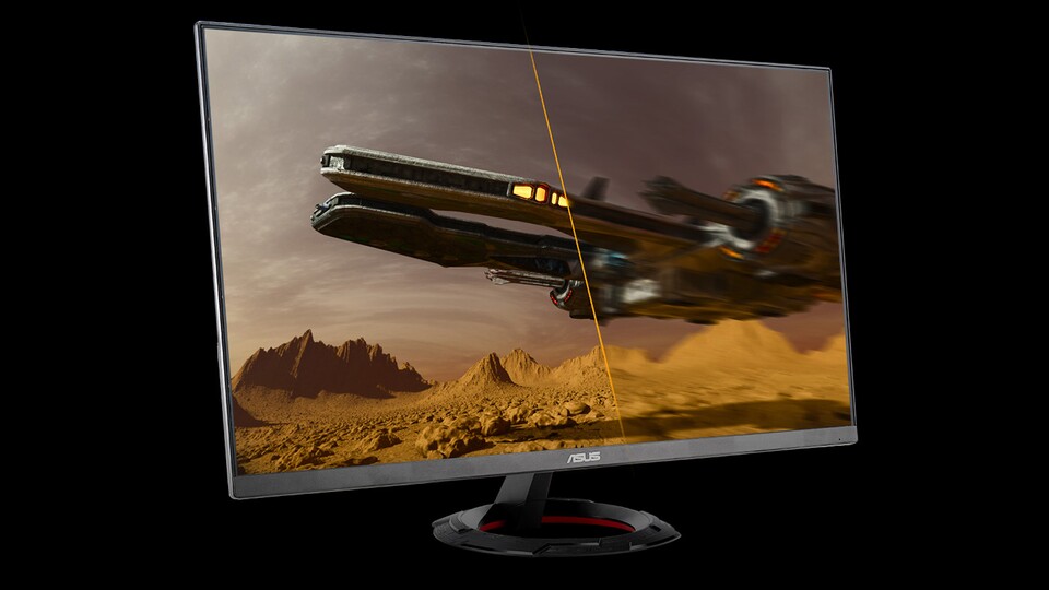 Die 180 Hz des Gaming-Monitors machen sich vor allem bei raschem Gameplay bemerkbar.