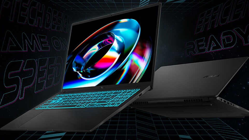 Für unter 1.000 Euro bietet das Asus V16 eine runde und flotte Ausstattung für alle, die zwischendurch auch mal mobil zocken wollen.