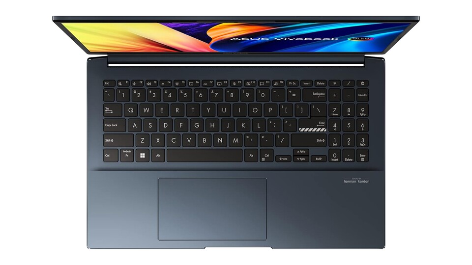 Mit seinen Harman Kardon-Lautsprechern zaubert euch das Vivobook Pro 15 OLED eine traumhafte Dolby Atmos-Klangkulisse!
