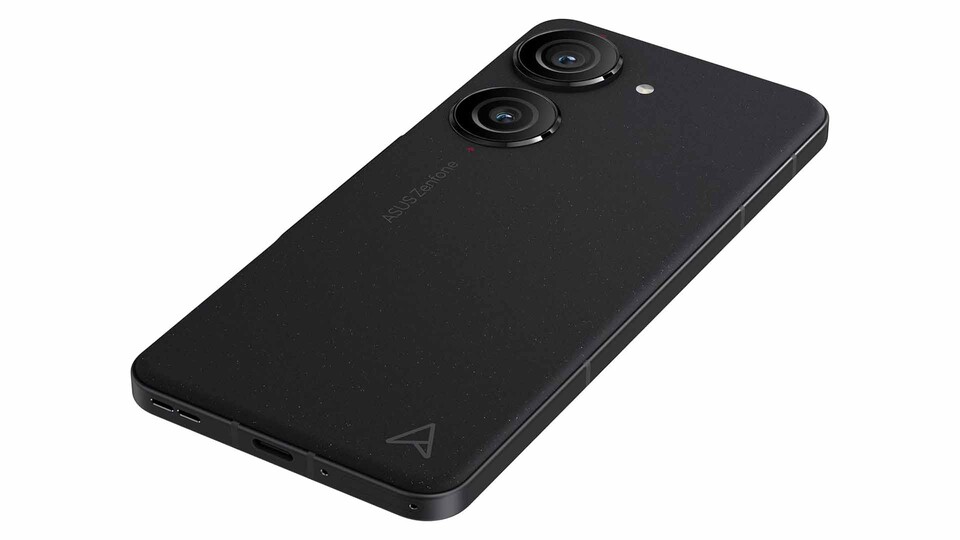 Die Rückseite sieht nicht nur gut aus, sondern ist dank des eingesetzten Polycarbonats auch sehr umweltfreundlich.