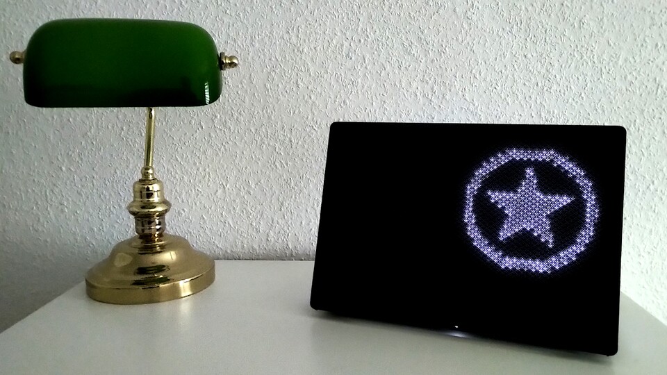 Die individualisierbare LED-Beleuchtung auf der Rückseite ist eine nette Spielerei.