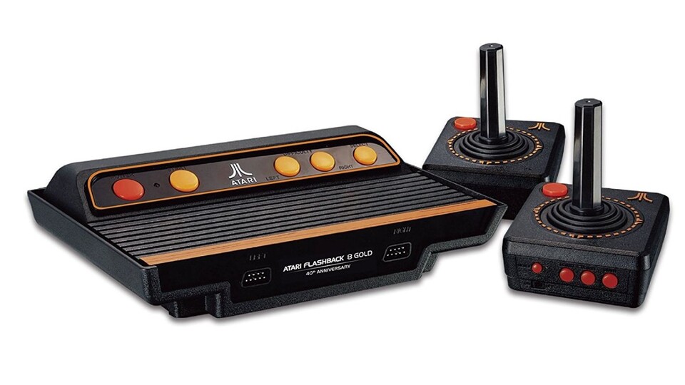 Das Atari Flashback 8 HD ist mit 120 vorinstallierten Spieleklassikern ausgestattet. Das wären dann beinahe mehr Spiele als Pixel auf dem Bildschirm..