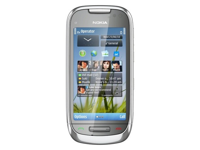 Auf Nokias C7 kommt Symbian 3 zum Einsatz.
