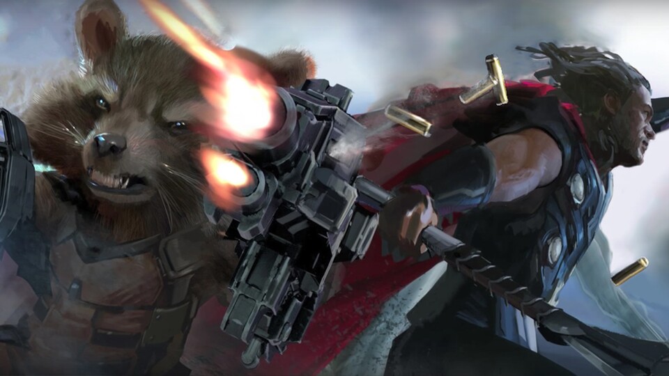 Erste Concept Arts zu Avengers: Infinity War geben Hinweise auf Thors neue Waffe...