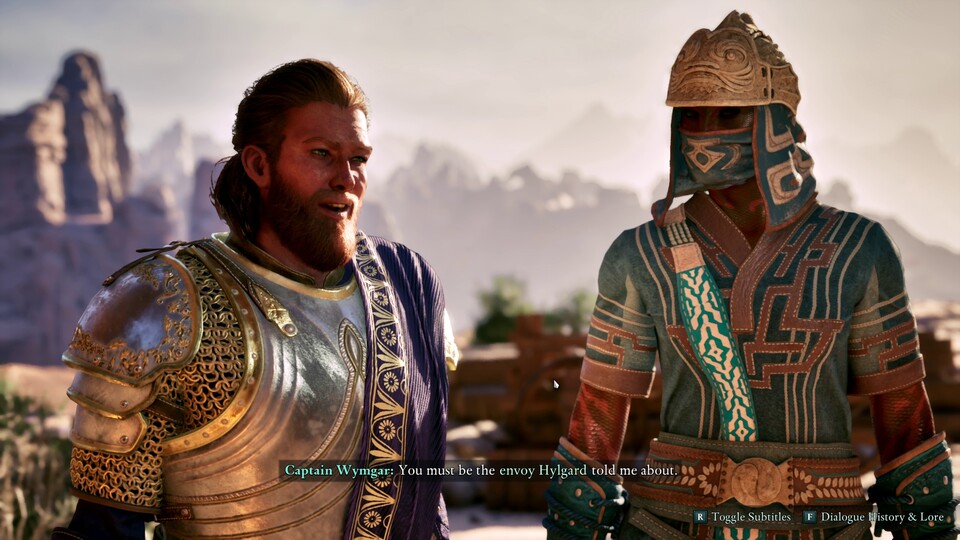 Im Verlauf der Handlung begegnet ihr immer wieder Figuren, die eurer Verbindung mit dem Kaiserreich Aedyr kritisch gegenüberstehen.