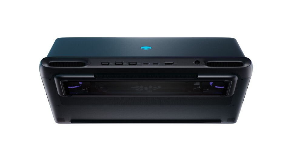 Das Fenster an der Unterseite ist unnötig aber irgendwie geil. (Quelle: Alienware)