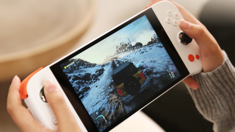 Der neue Ayaneo Next Lite in Weiß: der erste Handheld-PC mit SteamOS, der nicht von Valve stammt. (Bild: Ayaneo)