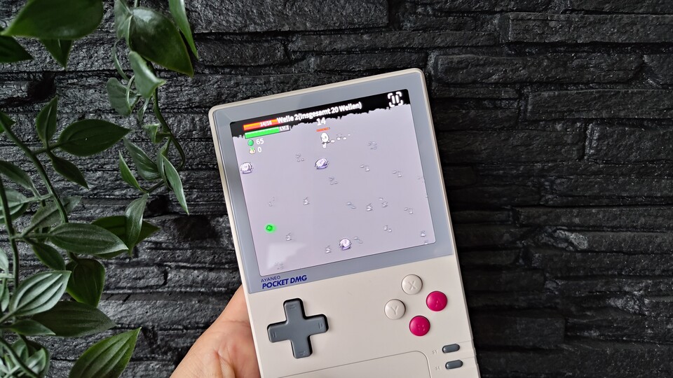 Spiele wie Brotato oder Stardew Valley können im Vollbild angezeigt werden. Auch ältere Retrospiele, die für das 4:3-Format entwickelt wurden, lassen sich wunderbar auf dem Bildschirm spielen.