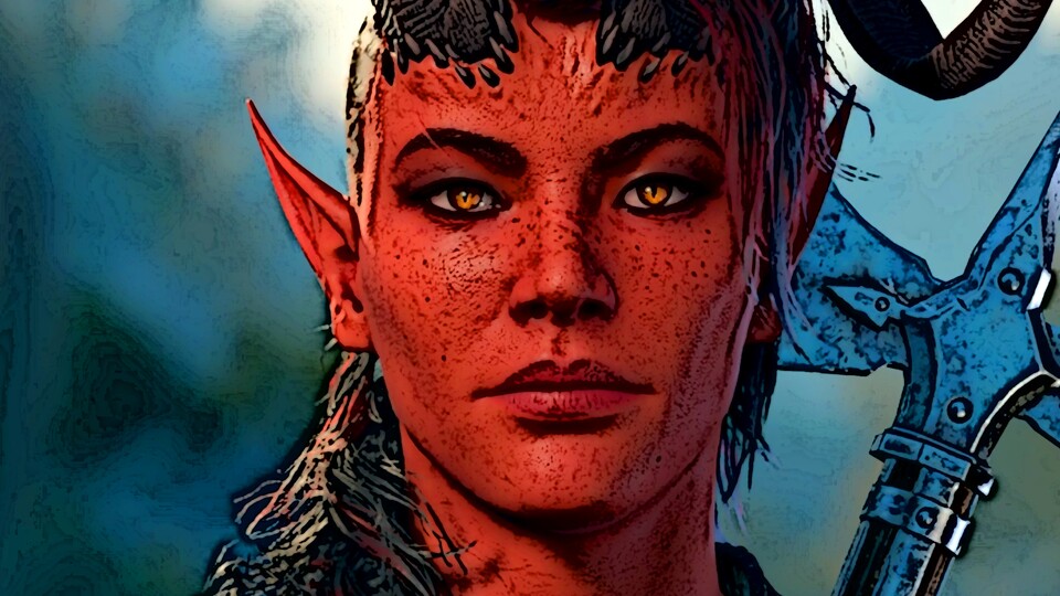 Karlach in Comic-Optik? Larian dachte zumindest eine Zeit lang darüber nach.