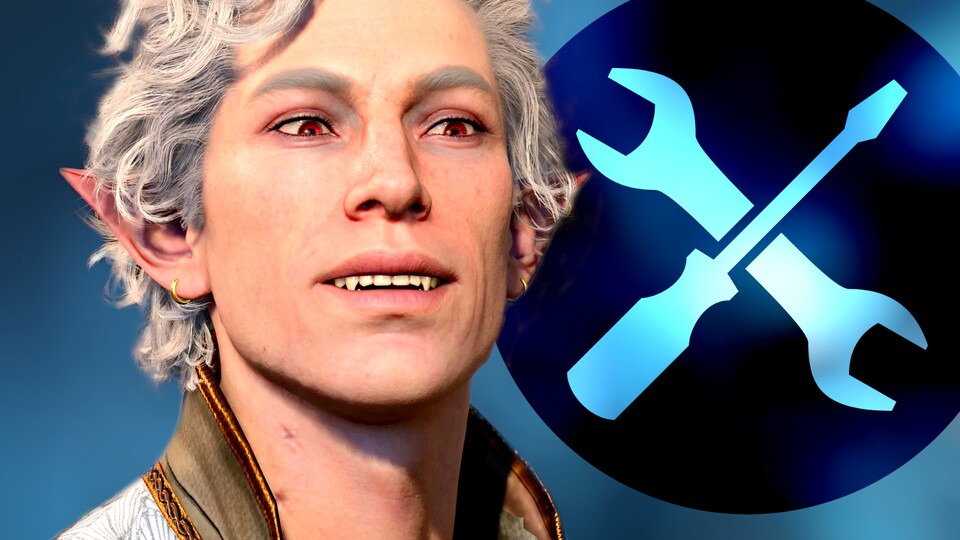 Beim Anblick der zahlreichen Änderungen von Patch 8 kann Astarion kaum noch an sich halten.