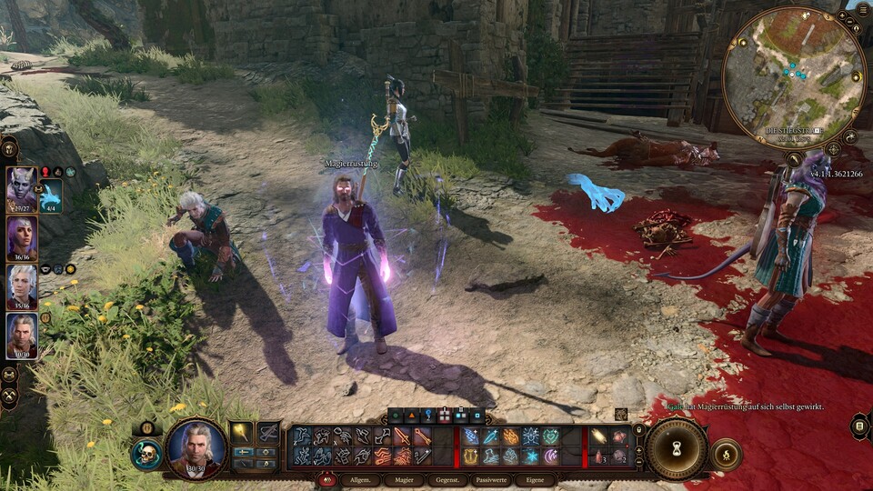 Kleiner Zauber, große Wirkung: Magier sollten nicht ohne die Magierrüstung auf Abenteuer ausziehen.